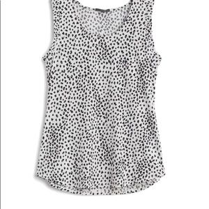 Beacon Cora Sleeve Detail Knit Tank NWT